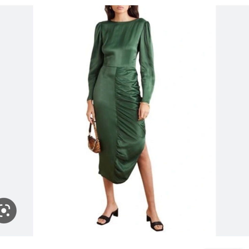 Alexa Chung silk dress